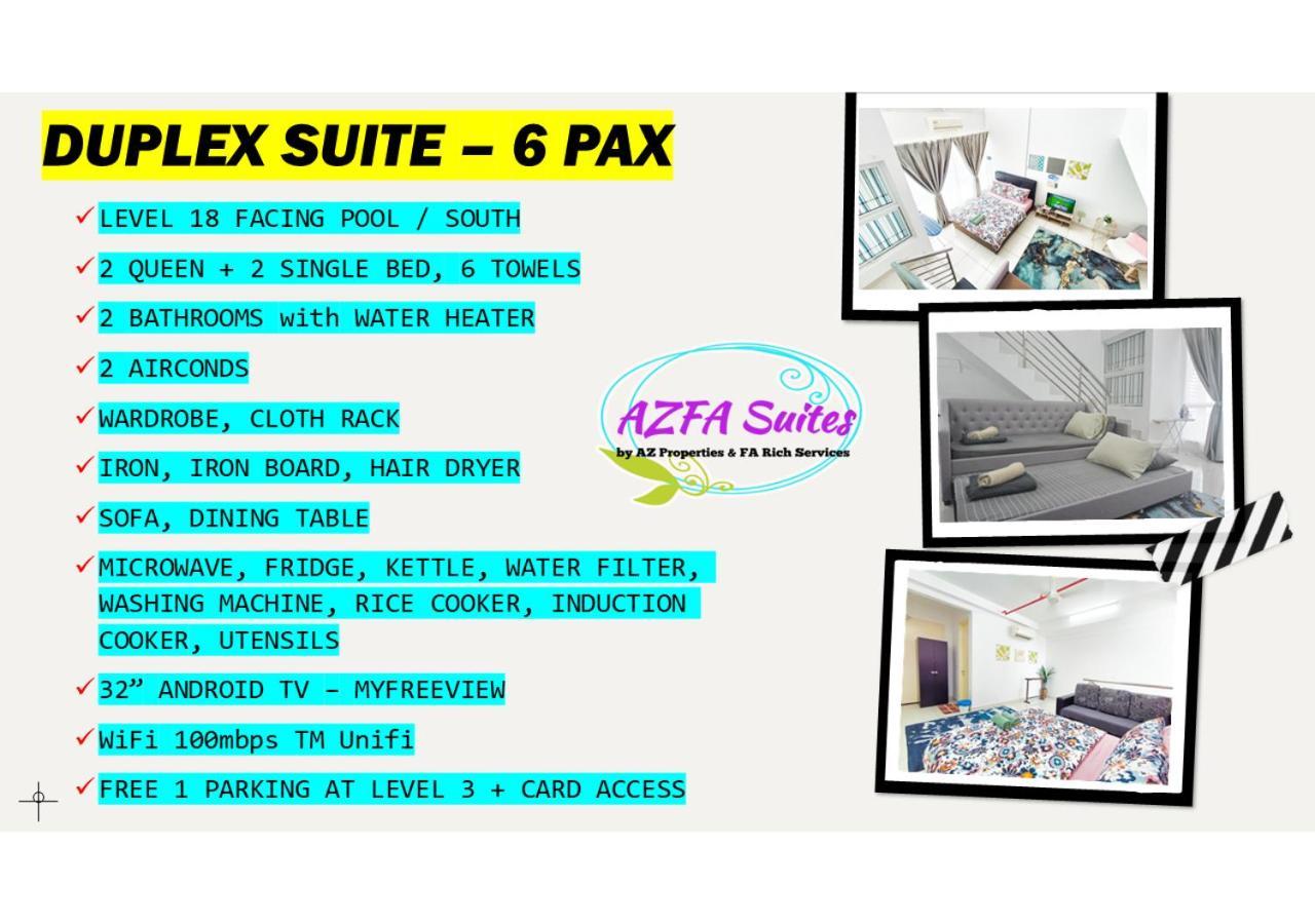 קאג'אנג Azfa Duplex Suite At De Centrum Putrajaya Bangi Free Wifi מראה חיצוני תמונה